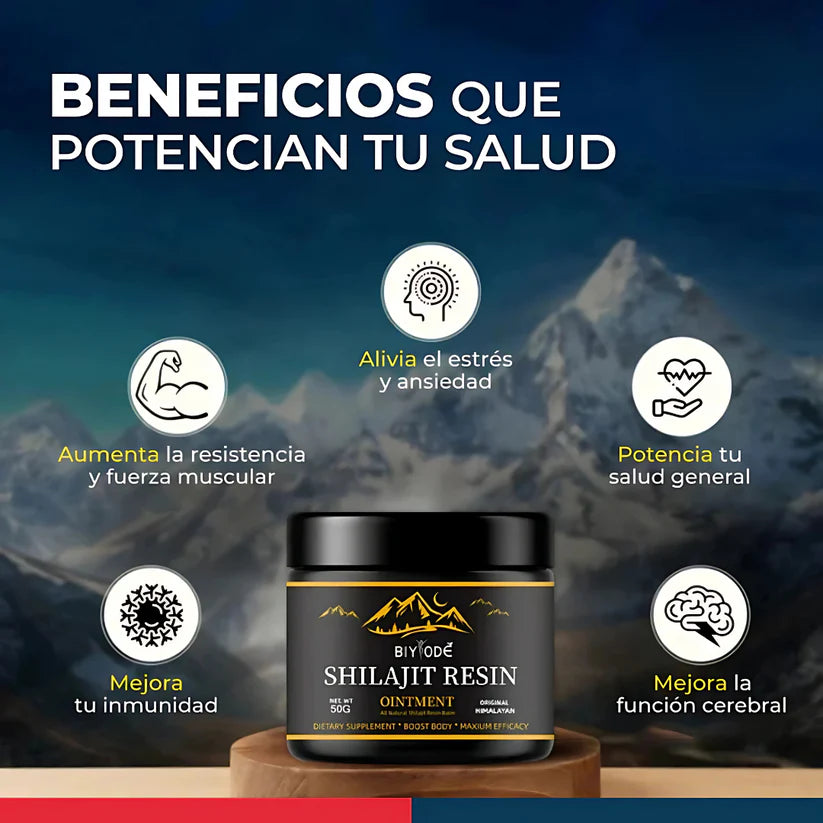 Shilajit del Himalaya: toma el control de una vida sana y equilibrada