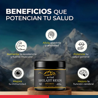 Shilajit del Himalaya: toma el control de una vida sana y equilibrada
