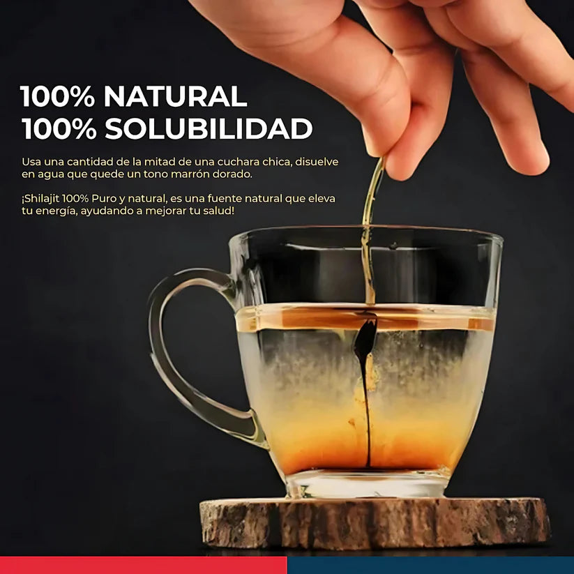 Shilajit del Himalaya: toma el control de una vida sana y equilibrada