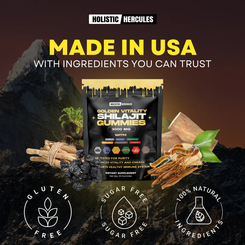 Shilajit Gummies - puro del Himalaya