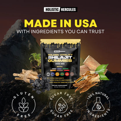 Shilajit Gummies - puro del Himalaya