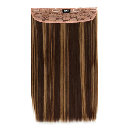 Extensiones Lisas Con Hilo Invisible y clips 55cm