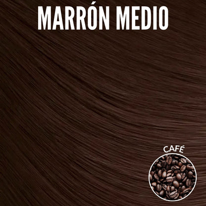Extensiones Lisas Con Hilo Invisible y clips 55cm
