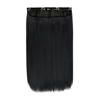 Extensiones Lisas Con Hilo Invisible y clips 55cm