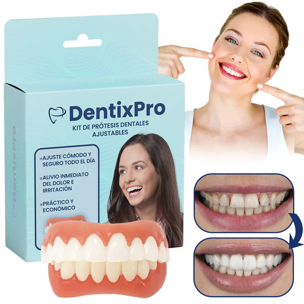 Dentix Pro - Kit de próteses dentales ajustables